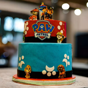 Paw Patrol birthday cake